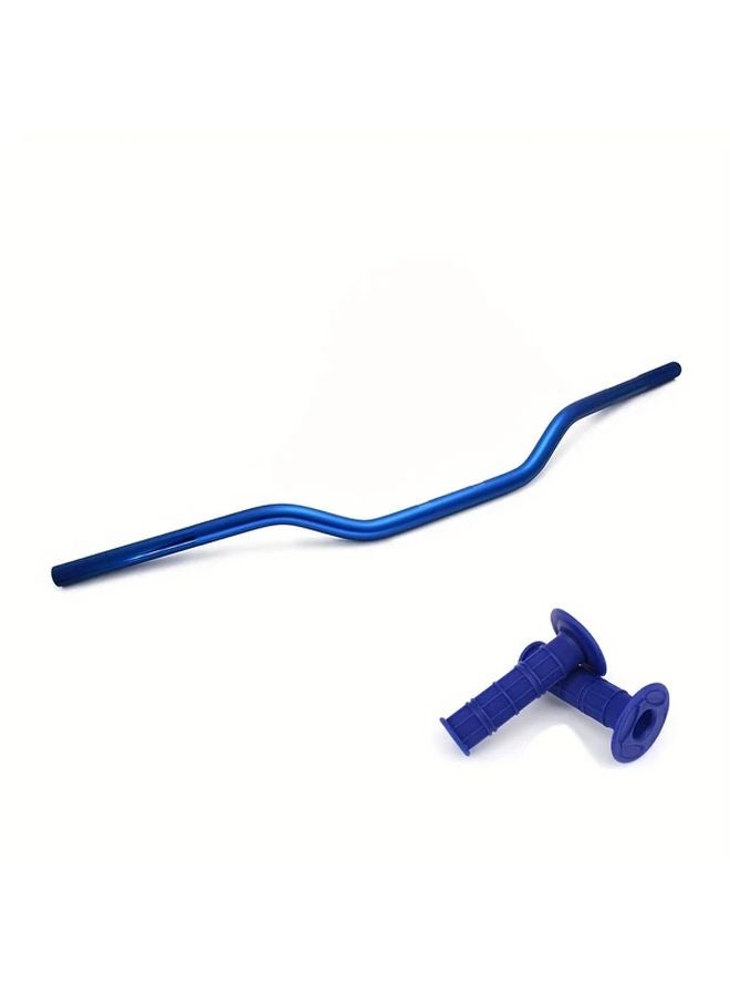 Red 7 8 Inch 22mm Low Handlebar Grip Set For Honda Yamaha Dirt Pit Bikes - Image 4